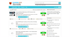 Desktop Screenshot of couponsibox.com